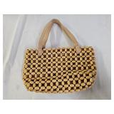 The Sak Designer Wood Bead Purse