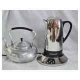 Farberware Electric Percolator, Aluminum Kettle