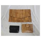 Genuine Eel Skin Purse & Wallet, Leather Wallet