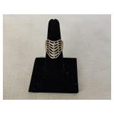 Sterling Silver? Wave Fashion Ring