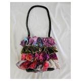 Mary Frances Silk and Velvet Purse