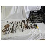 Assortment of Tools, Advertising Crate