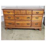 Cherry 9 Drawer Dresser