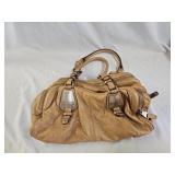 B Makowsky Leather Designer Purse