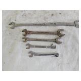 5 Snap-On SAE & Blue Point Wrenches