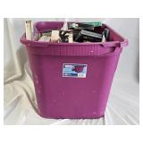 Tote Full of VHS Video Movie Tapes
