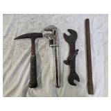 Heavy Duty Wrenches, Spike and Hammer