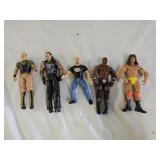 5 WWE Wrestling Action Figures