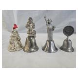 Godinger Silver Plate, Pewter and Other Bells