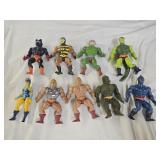 9 He-Man Masters of the Universe Action Figures