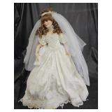Patricia Rose Porcelain Bride Doll