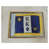 Vintage Pi Kappa Phi Fraternity Flag