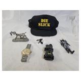 Transformer, Pewter Figure, Toys, Watch, Hat