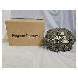 New Kingdom Treasures Resin Garden Stone