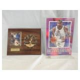 Grant Hill Large Sports Card, Michael Jordan Clock
