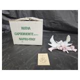 Nuova Capodimonte Porcelain Dove Sculpture