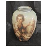 Germany Shepherd Boy Porcelain Vase