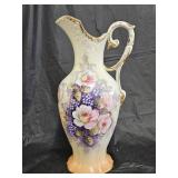 Norleans Japan Hand Painted Porcelain Ewer Pitcher