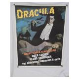1931 Dracula Litho Movie Theater Poster