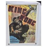 1933 King Kong Litho Movie Theater Posters