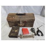 Metal Tool Box, Tools