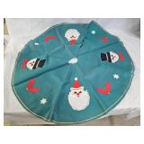 Vintage Japan Christmas Tree Skirt