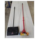 Bissell Sweep Up Broom and Cedar Mop