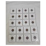 20 Wheat Pennies