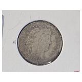 1912 Silver Barber Dime