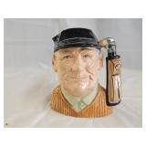 Royal Doulton Golfer Toby Character Mug