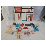 1965 Barbie & Francie Double Doll Case, Access.