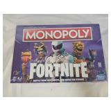 Unopened Fortnite Monopoly Board Game