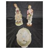 Lefton, Morgan & Chase Porcelain Figurines