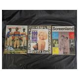 Vintage American Film, Screenland and ET Magazines