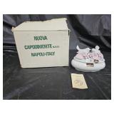 Nuova Capodimonte Porcelain Dove Trinket Box