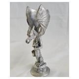 Pewter Dragon Sculpture