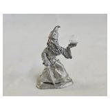 Spoontiques Miniature Pewter Wizard Sculpture