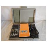 Vintage Hewlett Packard 65 Scientific Calculator