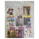 Simplicity, Vogue and McCall's Costume Patterns