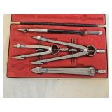 Vintage Vemco Drafting Tool Set