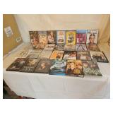 17 Unopened &10 Opened DVD Movies