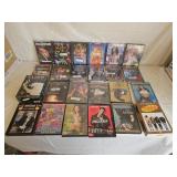 16 Unopened & 8 Opened DVD Movies