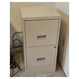 2 Drawer Metal File Cabinet