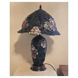 Tiffany Style Lead Glass Table Lamp