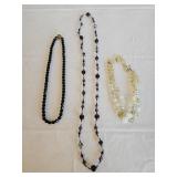 3 Beaded Fashion Necklaces