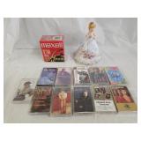 Unopened Cassette Tapes, Josef Original Figurine