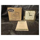 1950s Mid Century Lux Apollo Alarm Clock