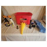 New Armor All, Bucket, Sponges, Tire Brush