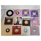 12 Vintage 45 RPM Vinyl Records