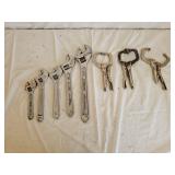 Craftsman & Other Adjustable Wrenches, Vise Grips
